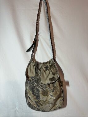 Vintage Fieldline Realtree Camo Shoulder Bag Made USA Y2K Hunting Crossbody